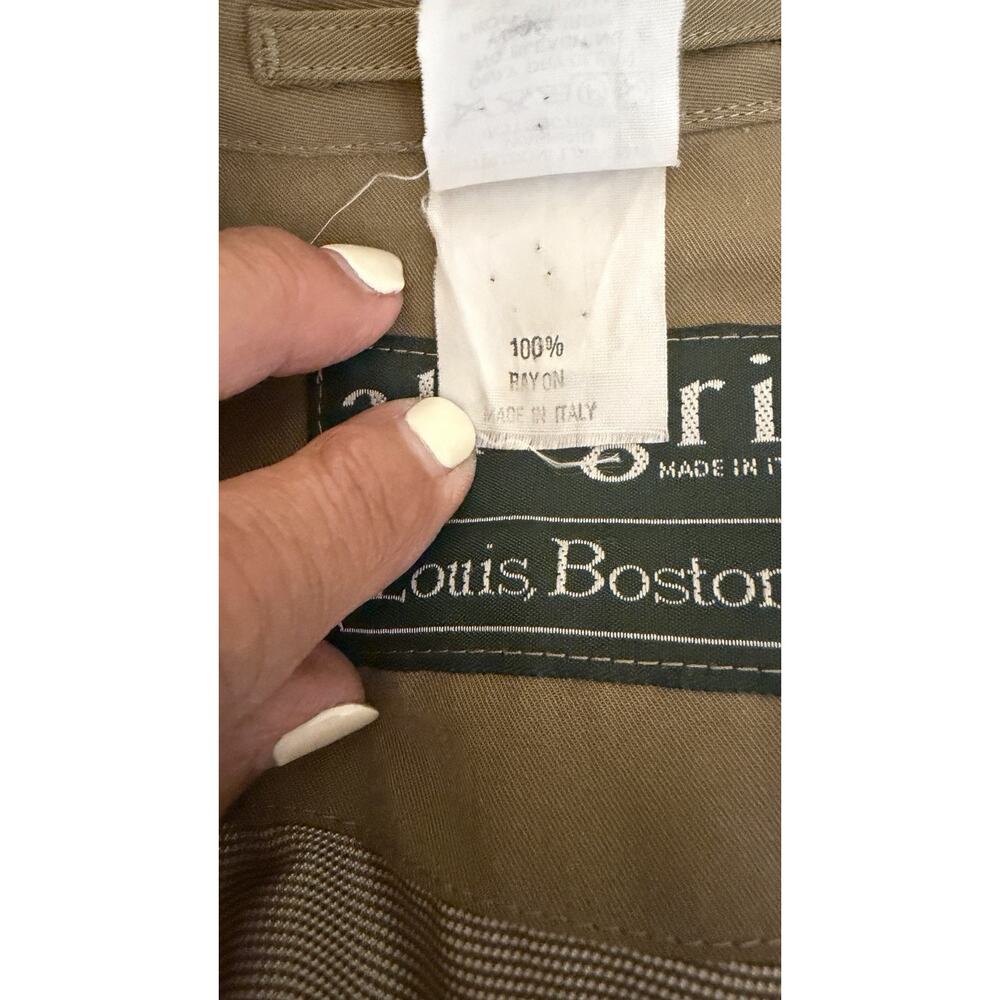 Vintage Allegri For Louis Boston Men’s Belted Raglan Sleeve Trench Coat Size XXL - Picture 16 of 16